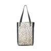 Zwarte Shopper Cheetah print